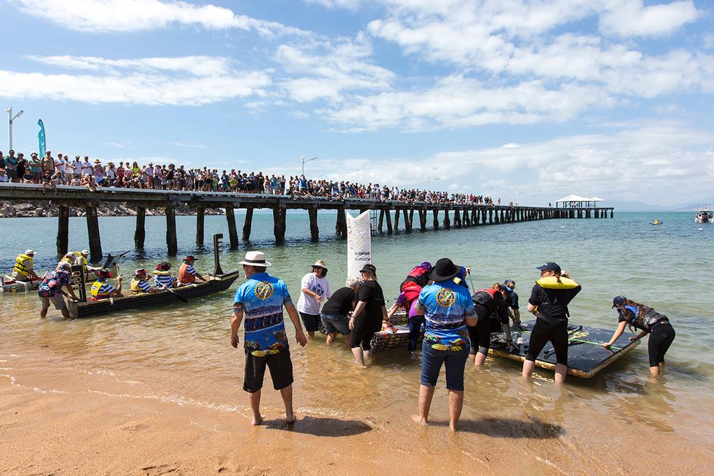 Line up for the start of the Beer Can Regatta - SeaLink Magnetic Island Race Week 2017 ©  Andrea Francolini / SMIRW